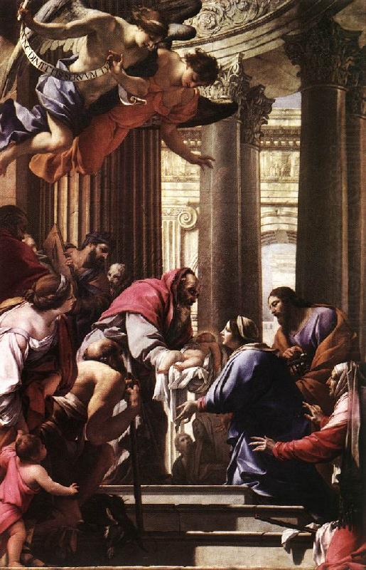 VOUET, Simon Presentation in the Temple gu china oil painting image